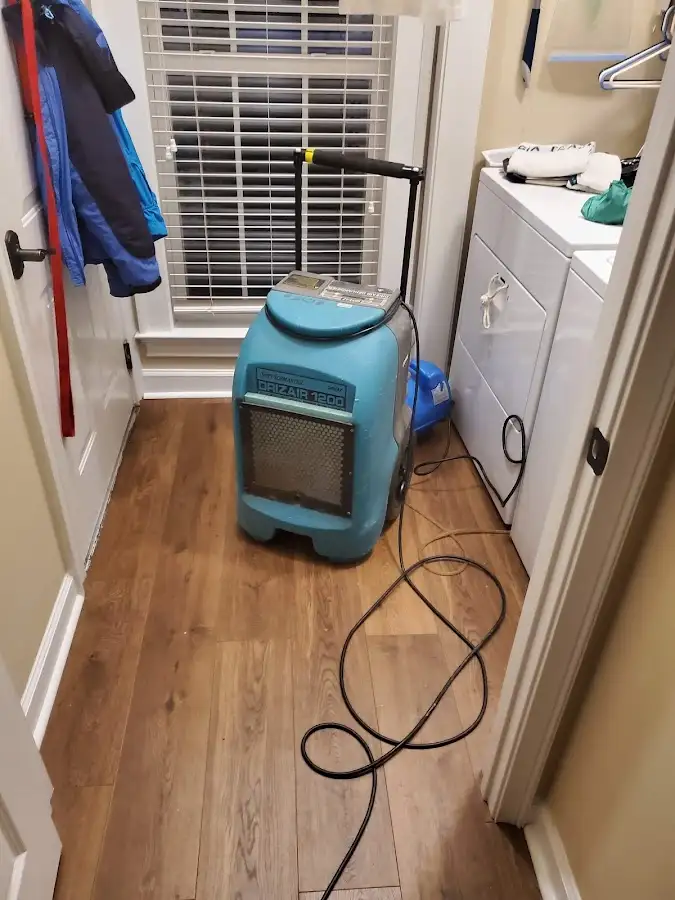 Commercial dehumidifier deployed for Crawl Space Restoration in Buckeye