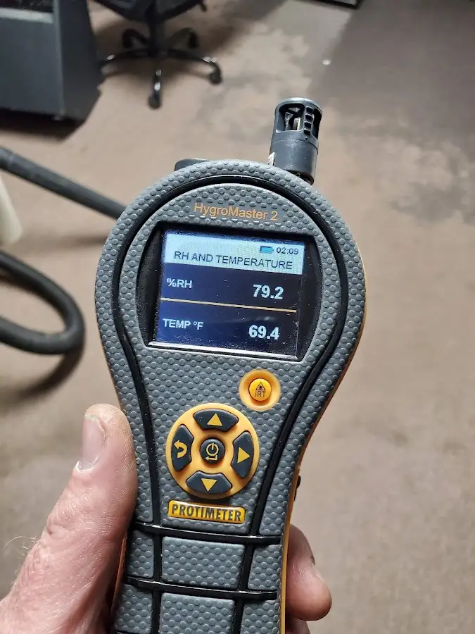 Moisture meter humidity assessment for Fire & Smoke Damage Restoration in Buckeye